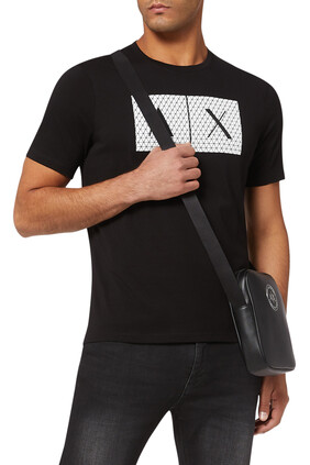 Triangulation Logo Print T-Shirt